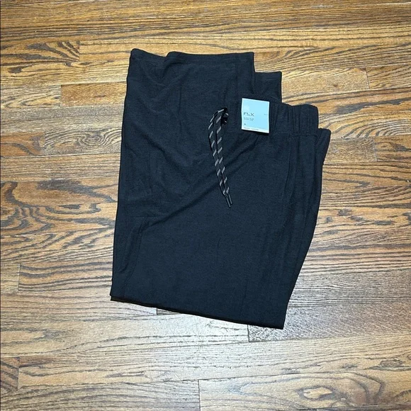 FLX Black Wide-Leg Pants - Picture 6 of 10